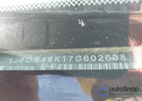 2007 Jeep Grand Cherokee Laredo из США, поврежденный, VIN 1J8GS48K17C602638